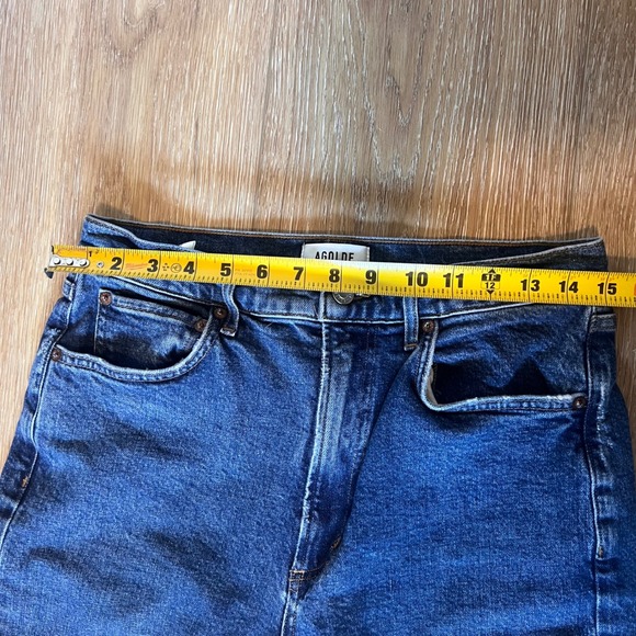 AGOLDE High Rise Stovepipe Jeans – Size 29 – Medium Wash – Straight Leg - Picture 5 of 8